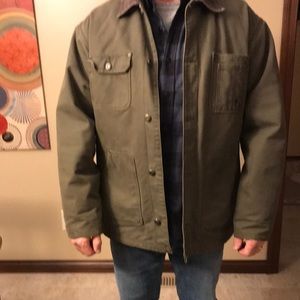 Sorel fleece lined barn jacket